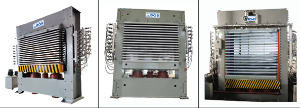 Máy ép nóng của Cty TNHH Thương Mại và chế tạo BQS